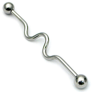 Steel Industrial Scaffold Barbell with wiggle shaft IND5