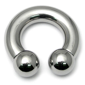 Steel Circular Barbell (CBB) 6mm 8mm 10mm Large Gauge