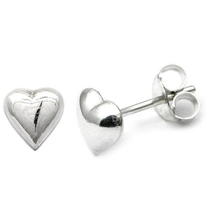 Sterling Silver Studs ST15 Heart