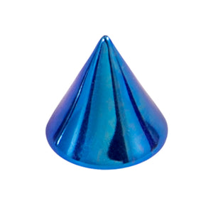 Titanium Threaded Cones and Spikes 1.2mm