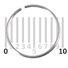 Sterling Silver Hoops - Earrings and Nose rings H141-H141B