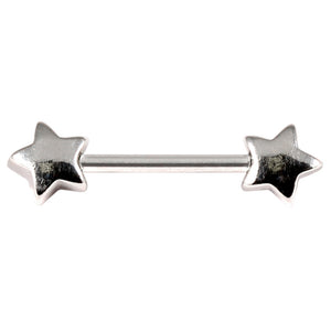 Steel Stars Nipple Bar