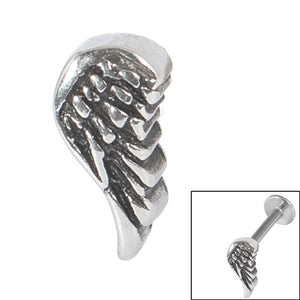 Steel Threaded Attachment - Cast Steel Angel Wing 1.2mm