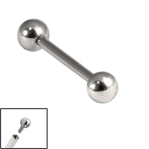 Titanium Internally Threaded Barbells 1.6mm
