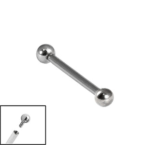 Titanium Internally Threaded Micro Barbells 1.2mm