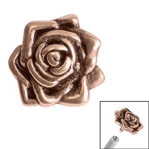 Steel Rose Flower for Internal Thread shafts in 1.2mm