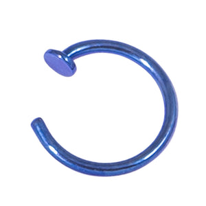 Titanium Open Nose Ring