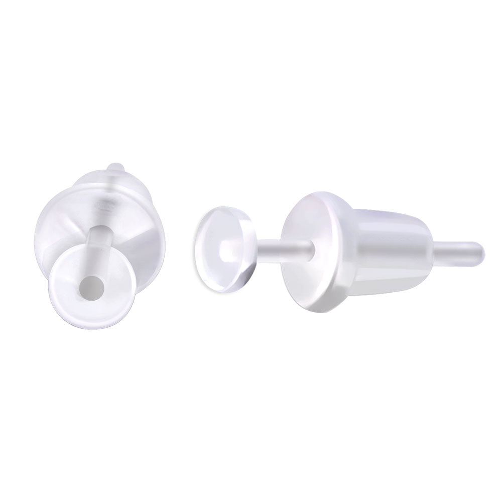 Acrylic Flexible Ear Stud Retainer (Hide it) – - Main Image