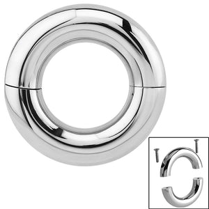 Steel Tribal Dream Smooth Segment Ring