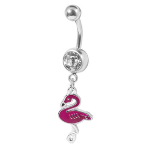 Belly Bar - Steel Pink Flamingo