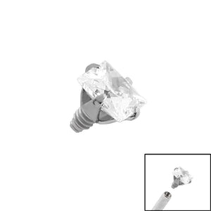 Steel Claw Set Jewelled Square for Internal Thread shafts in 1.2mm