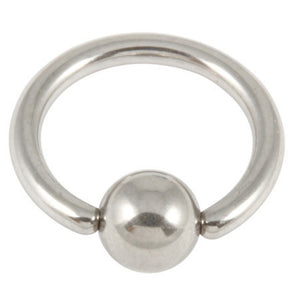 Titanium BCR with Titanium Ball 0.8mm and 1.0mm gauge