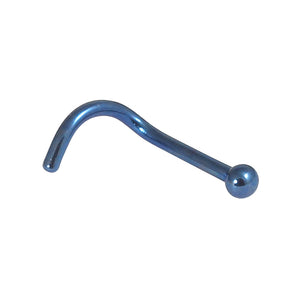 Titanium Nose Studs - 2mm Ball 0.8mm Gauge