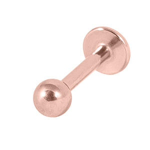 Rose Gold Titanium Labret (Rose Gold colour)