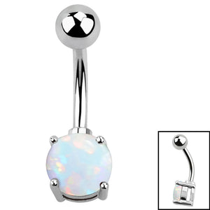 Belly Bar - Claw Set Synth Opal