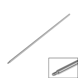 Titanium Tapered Insertion Pin for Internally Threaded Jewellery