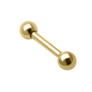 Gold Titanium Micro Bars 1.2mm