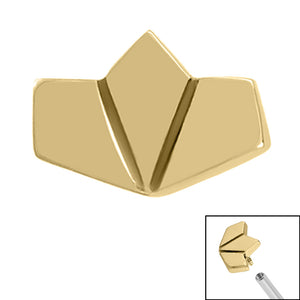 Steel Origami Fan for Internal Thread shafts in 1.2mm