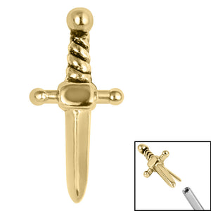 Steel Threadless (Bend fit) Mini Dagger