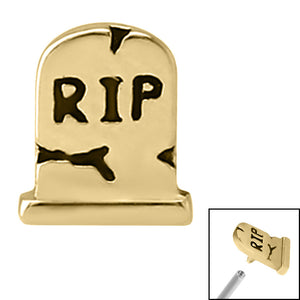 Steel RIP Headstone for Internal Thread shafts in 1.2mm