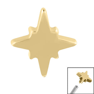 Steel Astral Star for Internal Thread shafts in 1.2mm