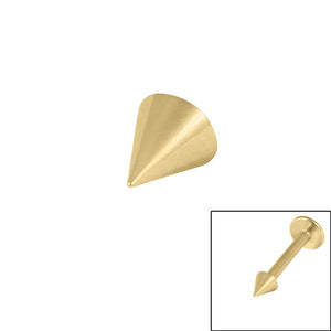 Gold Steel Cones