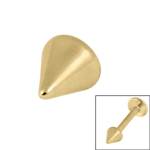 Gold Steel Cones