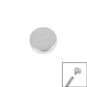 Titanium Disk for Internal Thread shafts in 1.2mm