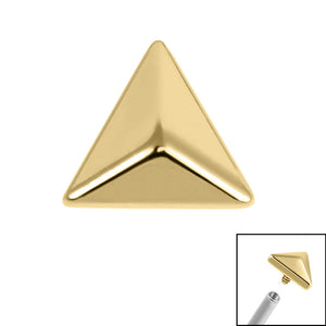 Titanium Pyramid Triangle for Internal Thread shafts in 1.2mm