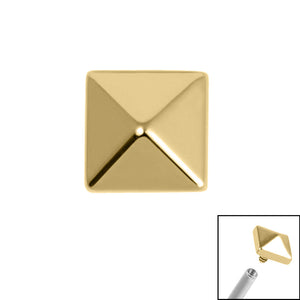 Titanium Pyramid Square for Internal Thread shafts in 1.2mm