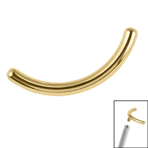 Titanium Smile Curved Bar for Internal Thread shafts in 1.2mm
