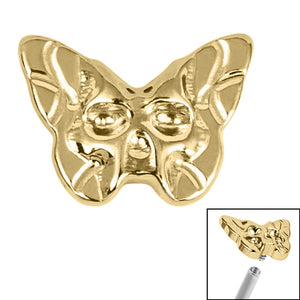 Titanium Owl Butterfly for Internal Thread shafts in 1.2mm