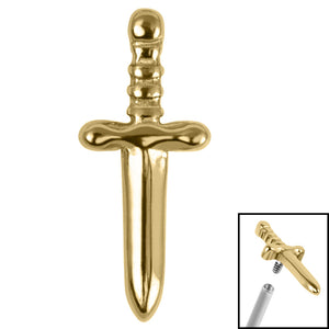 Titanium Mini Dagger for Internal Thread shafts in 1.2mm