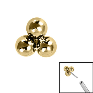 Titanium Threadless (Bend fit) Asia Trinity