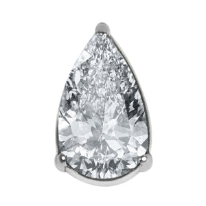 Titanium Claw Set Teardrop Jewel for Internal Thread shafts in 1.2mm