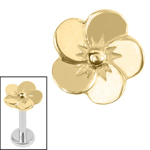 Steel Internal Pansy Flower Top
