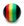Acrylic Rasta Ball