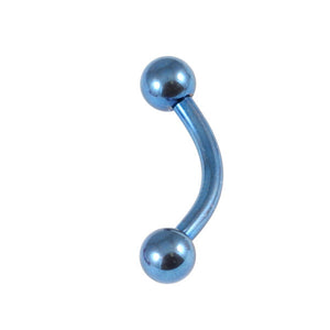Titanium Micro Curved Barbell 1.2mm