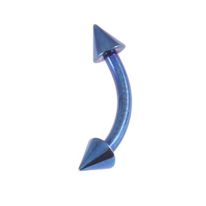 Titanium Coned Micro Curved Barbell 1.2mm