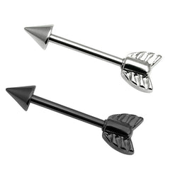 view all Cupids Arrow Nipple Bar body jewellery