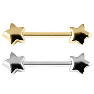 Steel Stars Nipple Bar
