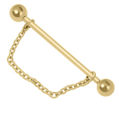 view all Steel Single Chain Industrial Scaffold Bar body jewellery