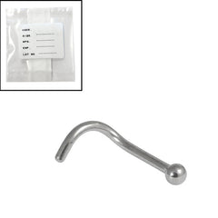 view all Sterile Steel Nose Studs - Ball body jewellery
