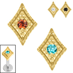 view all Titanium Internal Asia Kite Top body jewellery