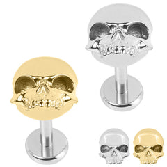 Titanium Internally Threaded Labrets 1.2mm - Titanium Bone Appetit