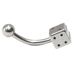Steel Curved Bar with Steel Dice 1.6mm (Single)