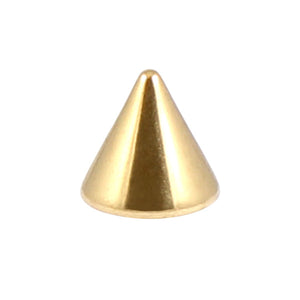 Zircon Steel Cones (Gold colour PVD)