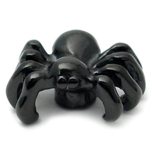 Black Steel Threaded Attachment - Spider 1.2mm and 1.6mm