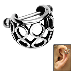 Surgical Steel Ear Shield - Infinity