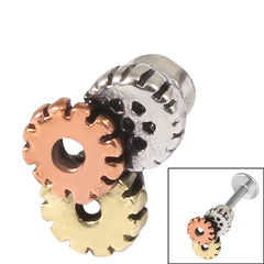 Steel Threaded Attachment - 1.2mm Steampunk